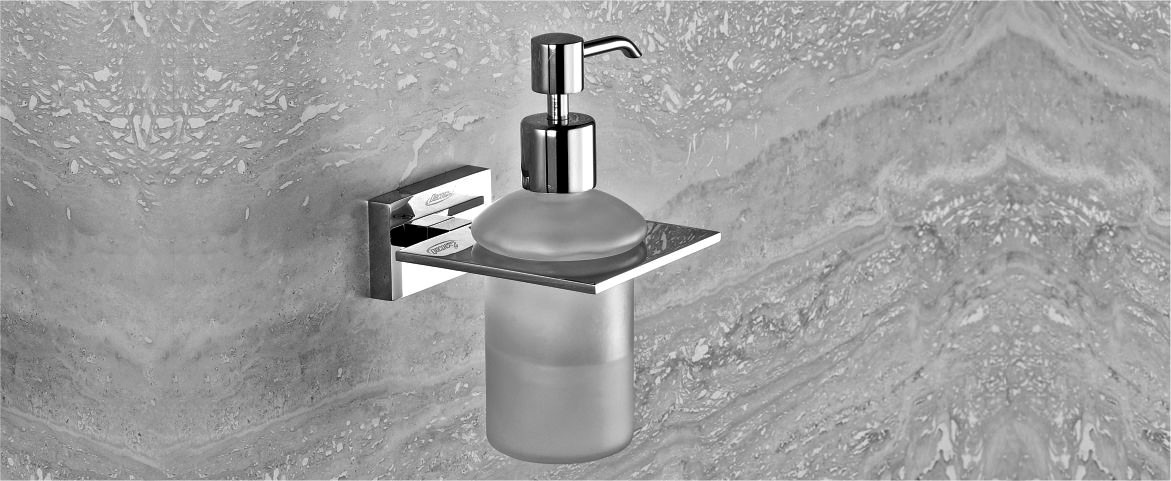 Liquid Soap Dispensor by Decor Brass Bath Tangent
